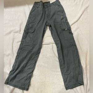 American Eagle Outfitters Gray Wide Leg Pants